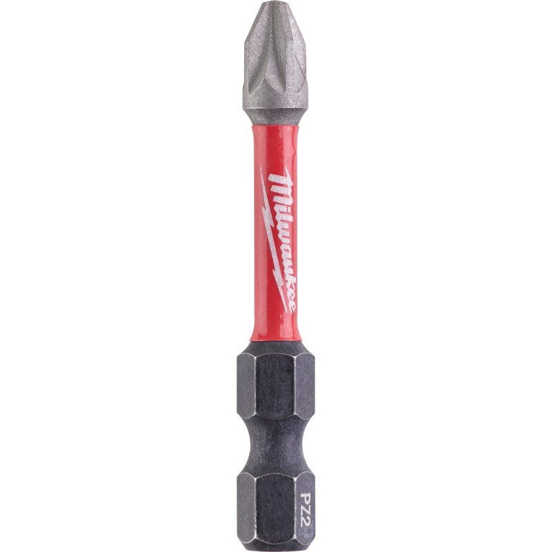 Bit pentru insurubare de impact, profil Pozidriv, Milwaukee Shockwave Impact Duty 4932430865, PZ 2, 50 mm