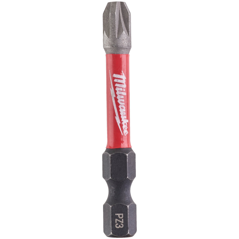 Bit pentru insurubare de impact, profil Pozidriv, Milwaukee Shockwave Impact Duty 4932430870, PZ 3, 50 mm