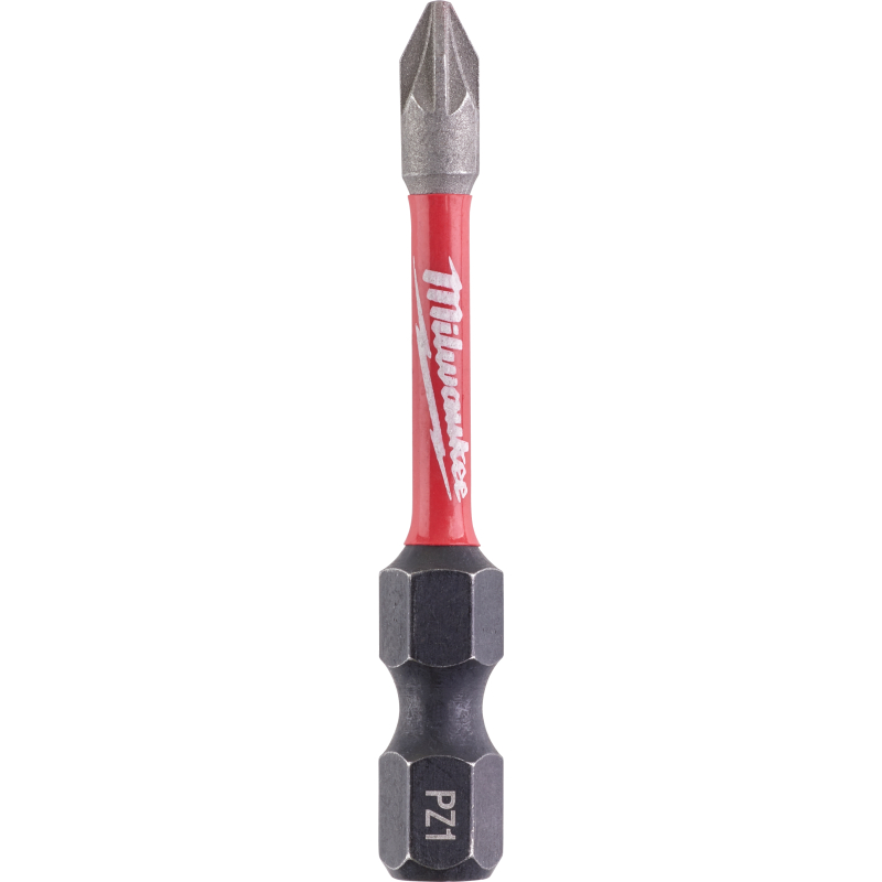 Bit pentru insurubare de impact, profil Pozidriv, Milwaukee Shockwave Impact Duty 4932471566, PZ 1, 50 mm