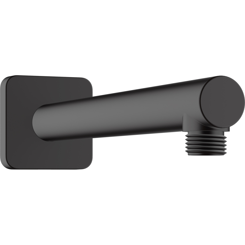 Brat pentru dus, Hansgrohe Vernis Shape 26405670, alama sanitara, negru mat, 24 cm