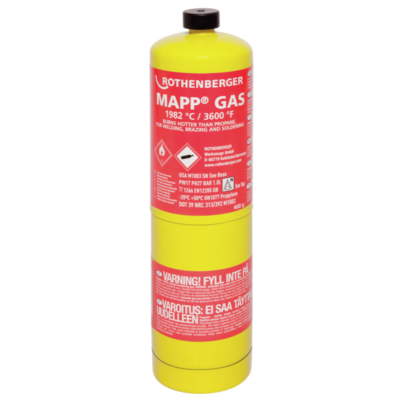 Butelie gaz, Rothenberger Mapp Gas, 450 g