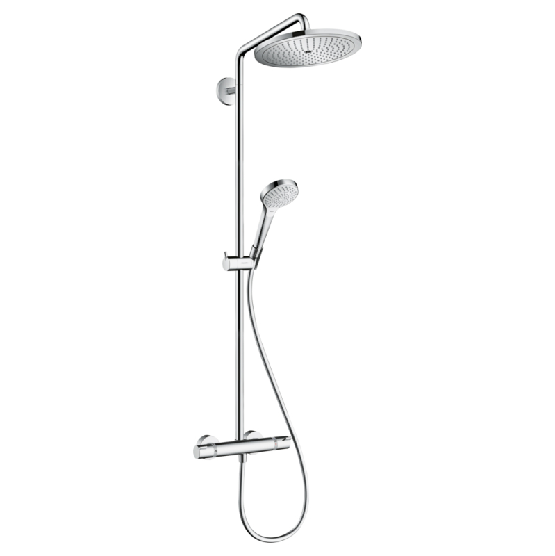 Sistem dus Hansgrohe Croma Select S 280 26790000, baterie termostatata, finisaj cromat