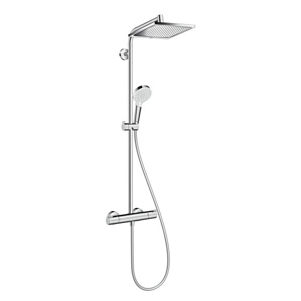 Sistem dus Hansgrohe Crometta E 240 27271000, baterie termostatata