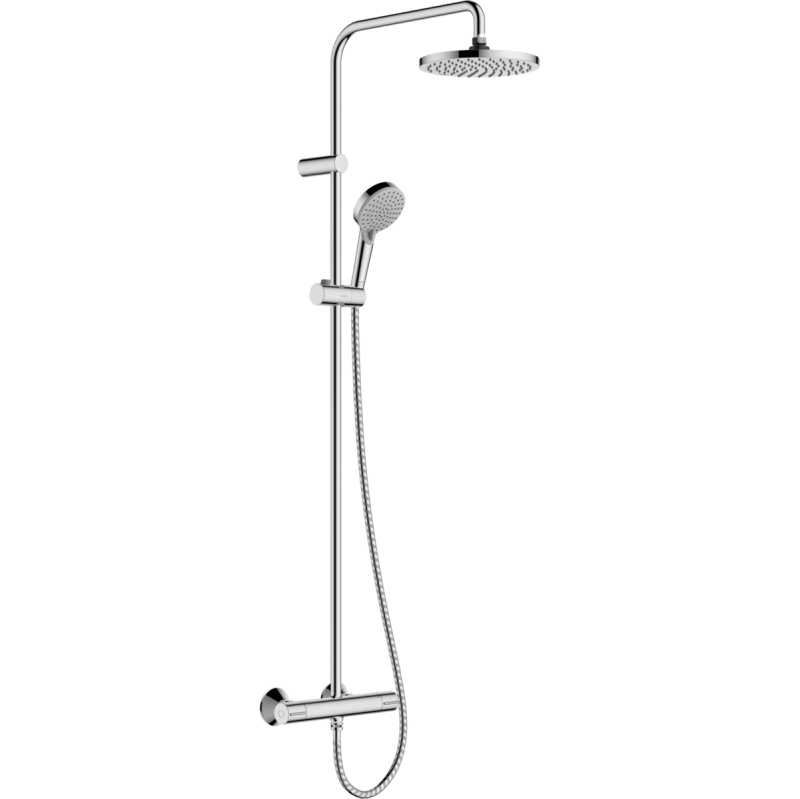 Sistem dus Hansgrohe Vernis Blend 200 26276000, baterie termostatata