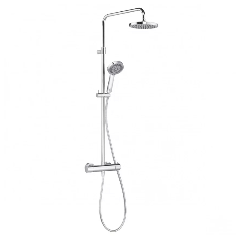 Sistem dus Kludi A-QA Dual Shower System 6609505-00, baterie termostatata