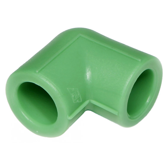 Cot PPR, 20 x 20 mm, verde, 90 grade