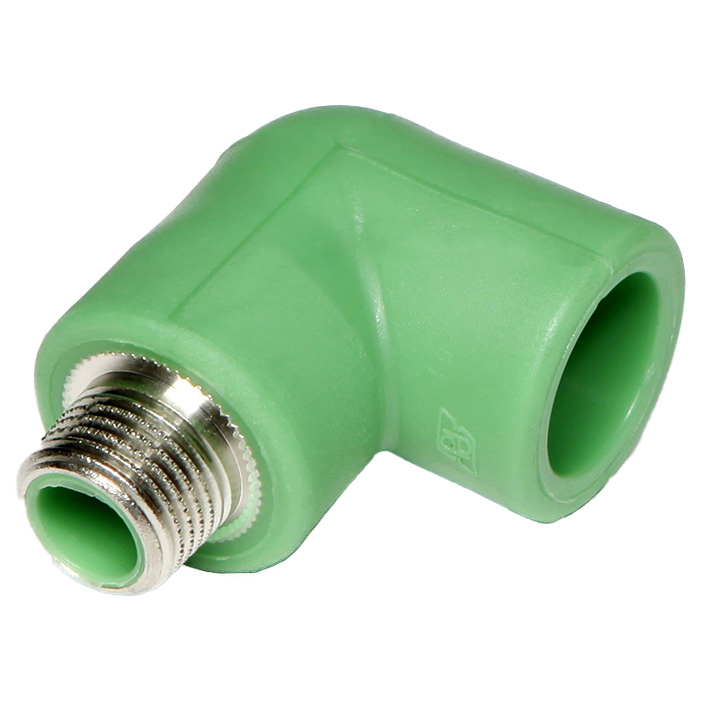 Cot PPR, FE, 25 mm x 1/2", verde, 90 grade