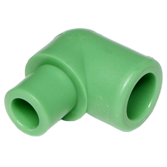 Cot PPR, redus, 20 x 20 mm, verde, 90 grade