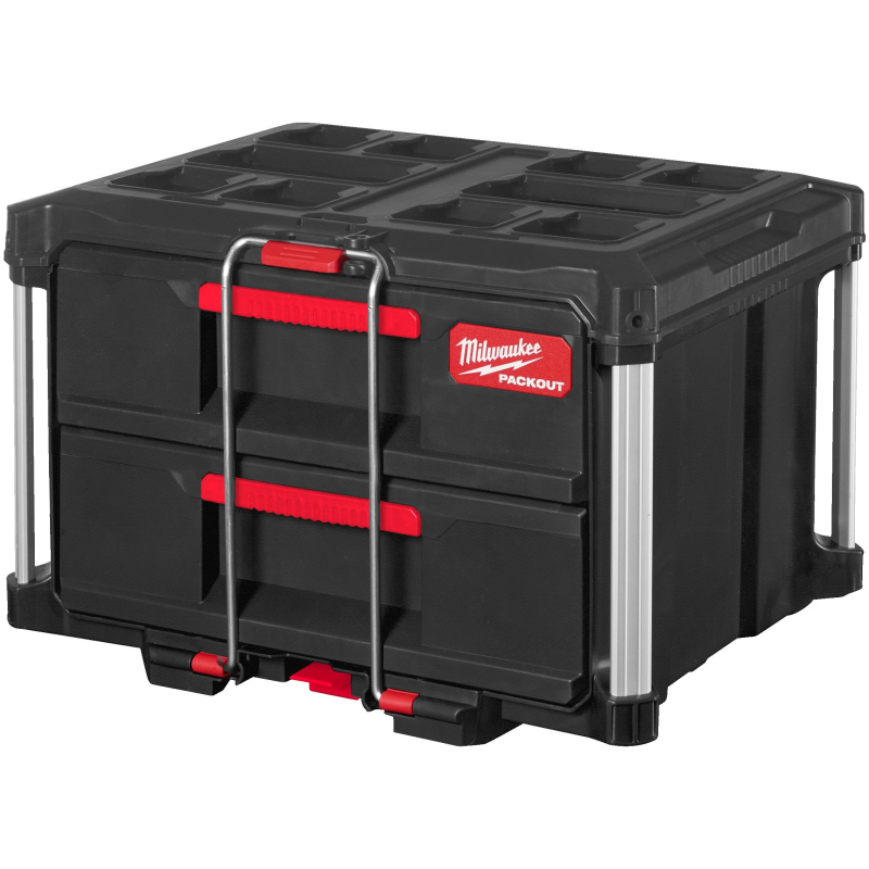 Cutie pentru scule, cu 2 sertare, Milwaukee Packout 2 Drawer, 4932472129, 564 x 414 x 363 mm