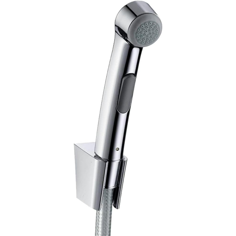 Dus igienic, para + furtun + suport, Hansgrohe Bidette 32129000