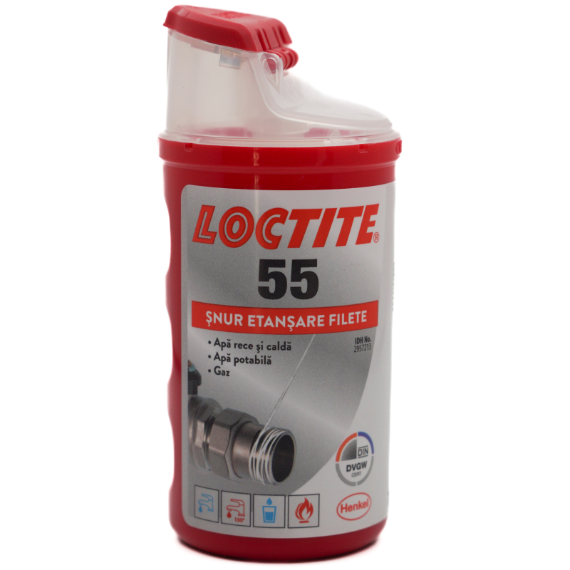 Etansant snur filete Loctite 55, 160 ml