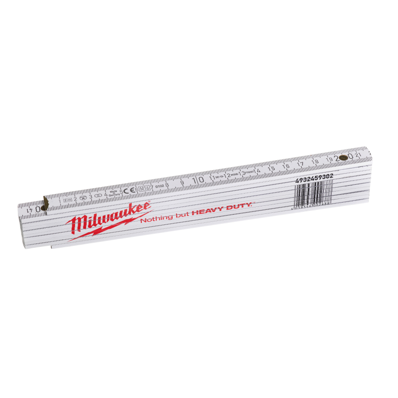 Metru pliabil, din lemn, Milwaukee 4932459302, 2 m