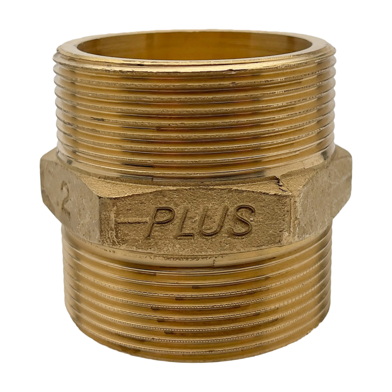 Niplu alama, FE-FE, 2", PLUS1210