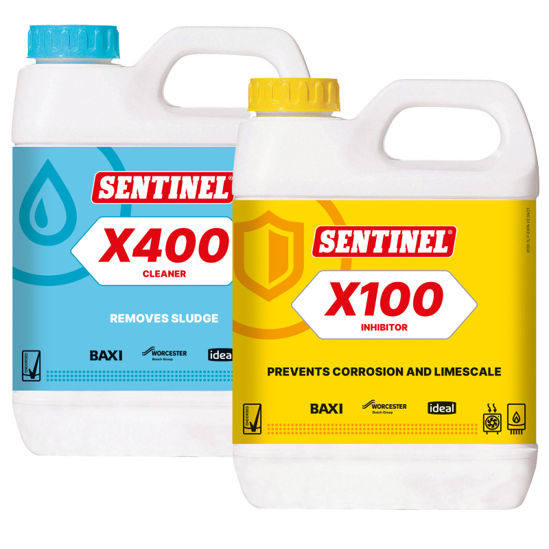 Pachet Sentinel Twin Pack, pentru sisteme de incalzire centrala, 2 x 1L