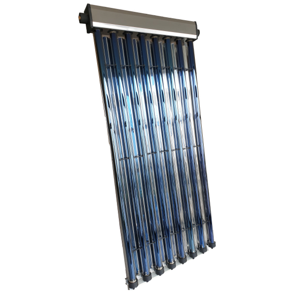 Panou solar presurizat Panosol Heatpipe CPCS10, 10 tuburi, cu reflectori CPC, apa calda, 2 persoane