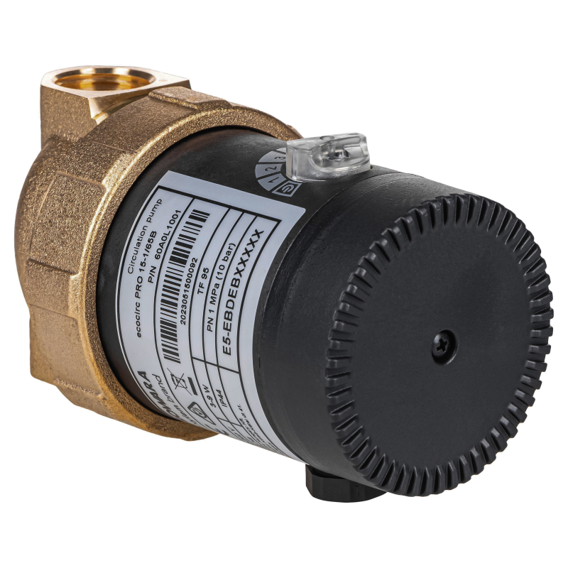 Pompa de circulatie Lowara Ecocirc PRO 15-1/65B, pentru apa calda menajera, H max. 1 m, Q max. 0.6 mc/h, PN 10, 230V