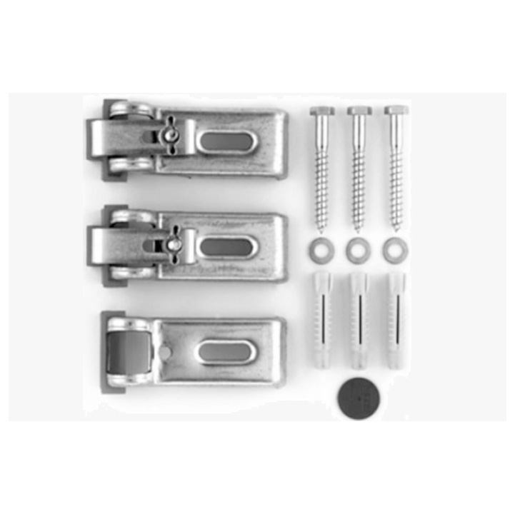 Set cleme metal, pentru prindere cada la perete, Ideal Standard K711167