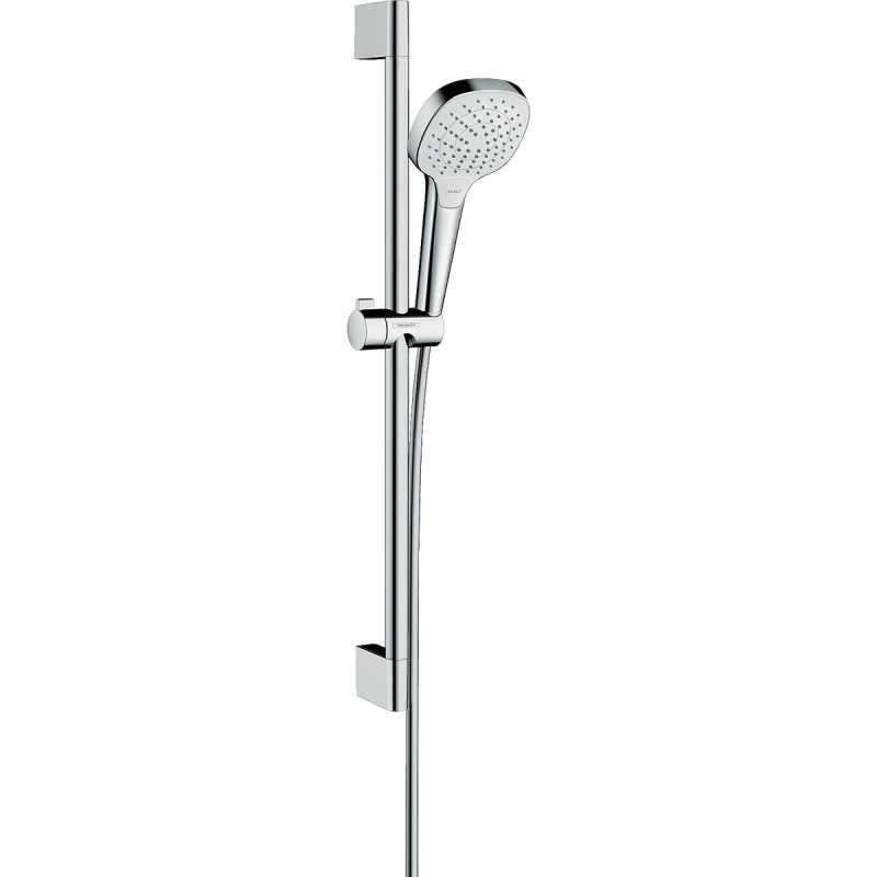 Set dus para + furtun + suport + bara Hansgrohe Croma Select E 26582400, 3 functii, 1.6 m