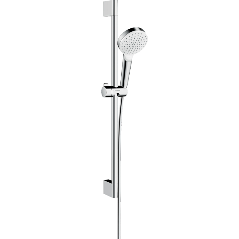 Set dus para + furtun + suport culisant + bara, Hansgrohe Crometta 26533400, 1 functie