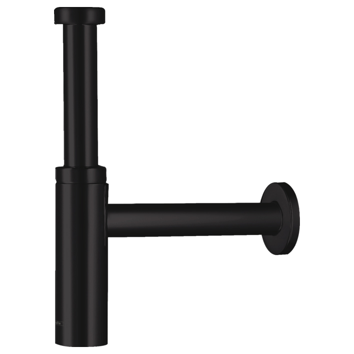 Sifon pentru lavoar, Hansgrohe Flowstar S 52105670, negru, 1 1/4"