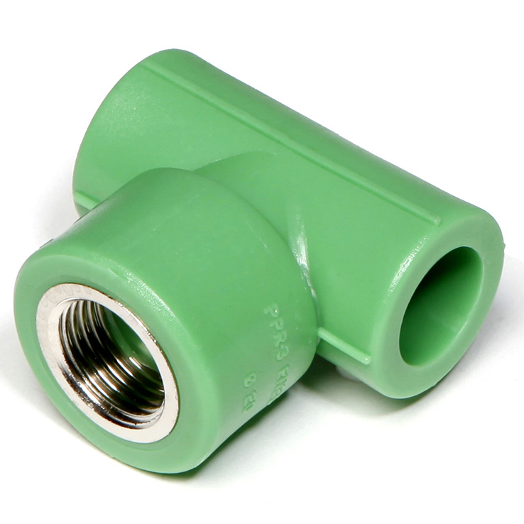 Teu PPR, FI, D 20 mm x 1/2", verde