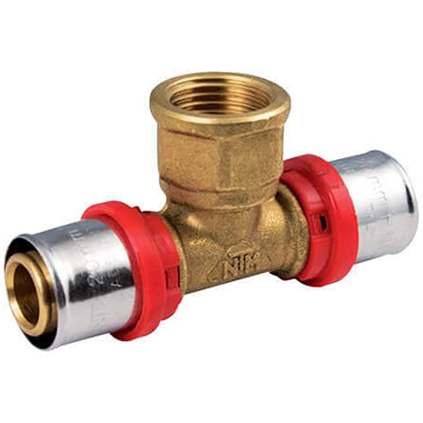 Teu presare 709V Ntm, FI, alama, D 20.2 mm x 3/4"