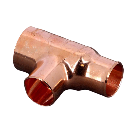 Teu redus, cupru, D 28 x 22 x 22 mm, 95130