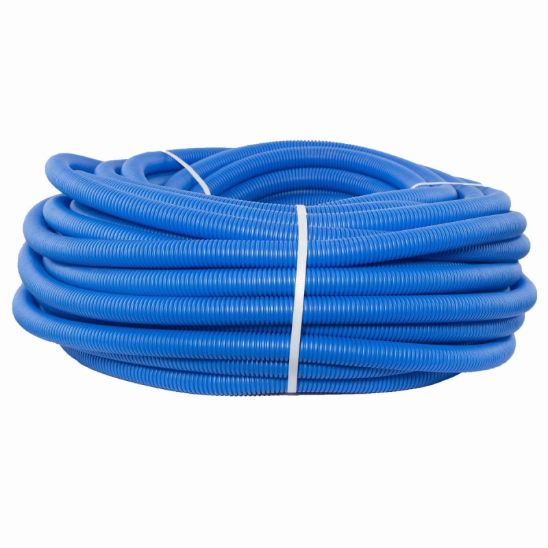 Tub protectie 25 mm pentru teava PEX D 16 mm, albastru, pentru incalzire in pardoseala cu agent termic, L 50 m