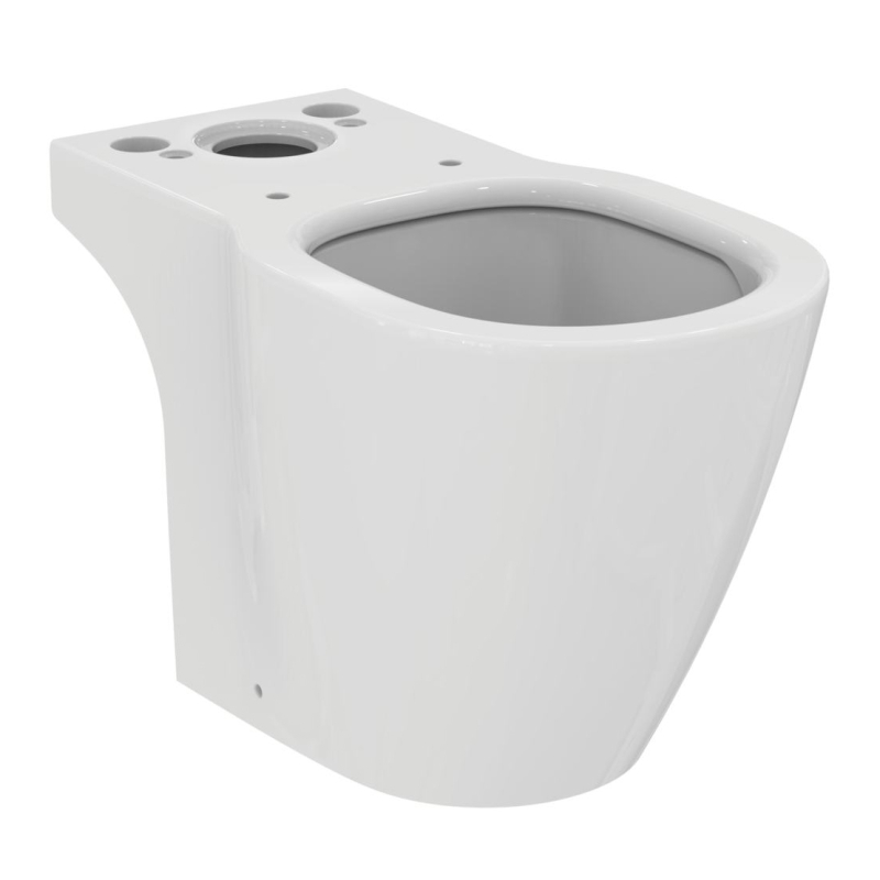 Vas WC Ideal Standard Connect Aquablade E042901, alb, evacuare orizontala, montaj pe pardoseala