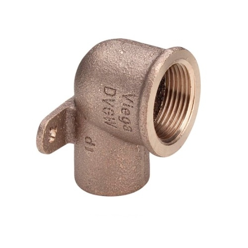 Cot talpa bronz , D 15 mm x 1/2 " Viega, 100223